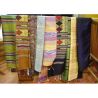 Echarpe laotienne en soie - Artisanat Ikat