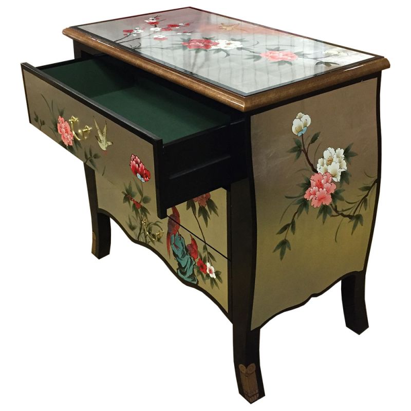 Commode chinoise laquée