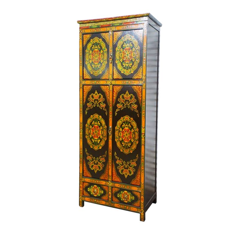 Armoire tibétaine du monastère Tashilhunpo