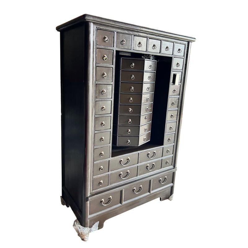 Grainetier 95 tiroirs façon moulin à prières