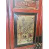 Armoire vietnamienne aux peintures d'origine