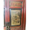 Armoire vietnamienne aux peintures d'origine
