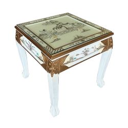 Table de salon chinoise laquée - Bout de canapé