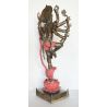 Nataraja 8 bras en bronze rose