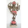 Nataraja 8 bras en bronze rose