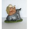 Statue vietnamienne de l'enfant gardien de buffles