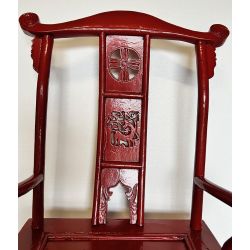 Fauteuil chinois Guanmaoyi de mandarin