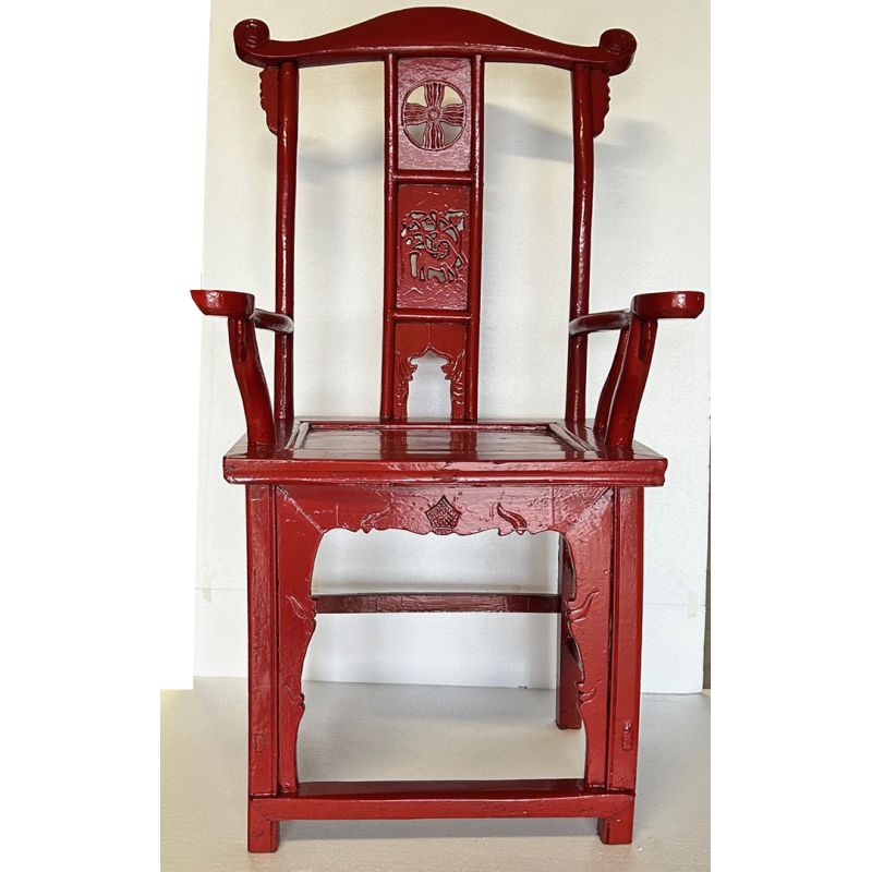 Fauteuil chinois Guanmaoyi de mandarin