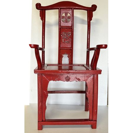Fauteuil chinois Guanmaoyi de mandarin