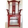 Fauteuil chinois Guanmaoyi de mandarin