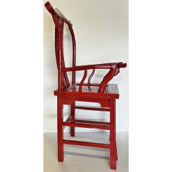Fauteuil chinois Guanmaoyi de mandarin