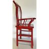 Fauteuil chinois Guanmaoyi de mandarin