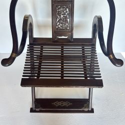 Fauteuil chinois empereur pliable