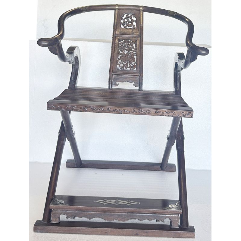 Fauteuil chinois empereur pliable