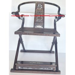 Fauteuil chinois empereur pliable