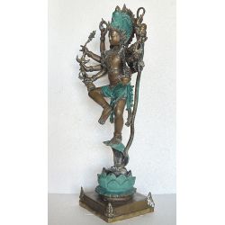 Nataraja en bronze 8 bras