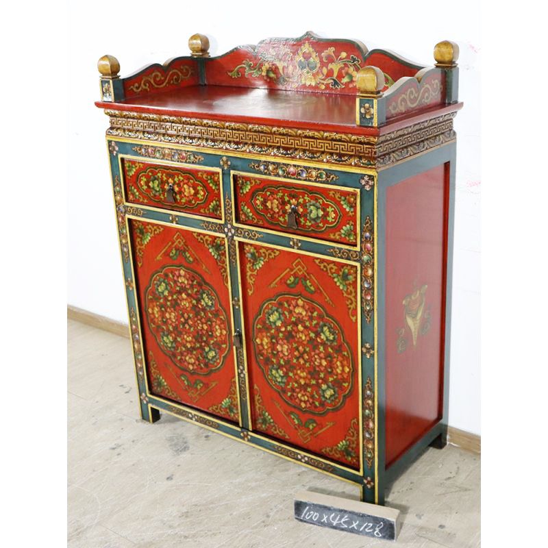 Buffet tibétain du monastère de Rongpu