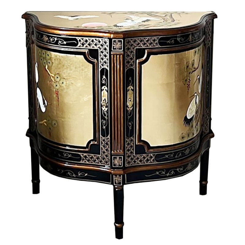 Meuble demi-lune 2 portes