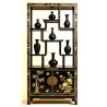 Etagère chinoise noire papillons