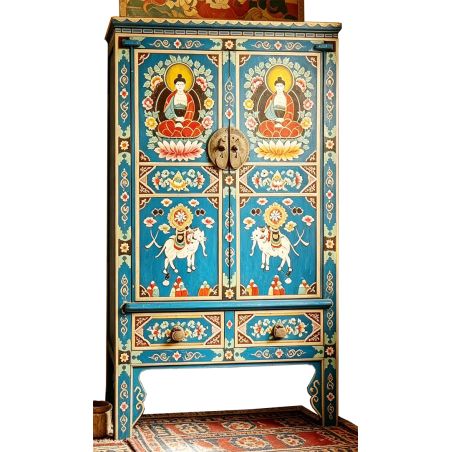 Armoire tibétaine force et sérénité