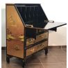 Secrétaire chinois doré à la feuille