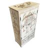 Armoire chinoise laquée décor de geishas en nacres