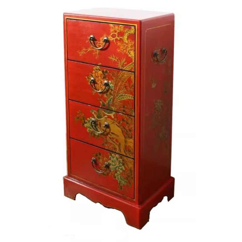 Commode chinois 4 tiroirs