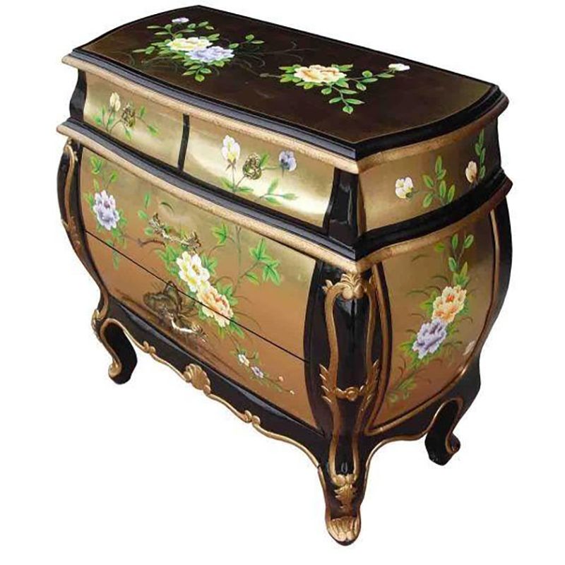 Commode chinoise laquée