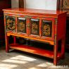 Console chinoise rouge du Shanxi