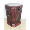 Poubelle de bureau façon cuir