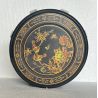 Tabouret chinois noir peint