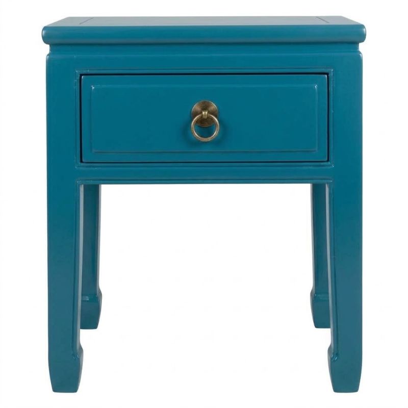 Chevet chinois bleu