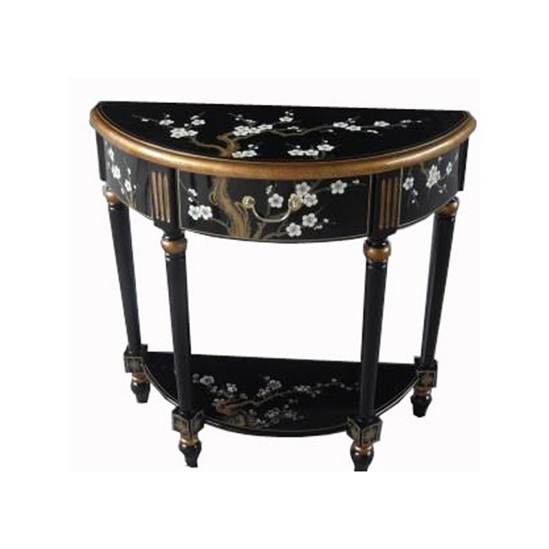 Console chinoise demi lune 