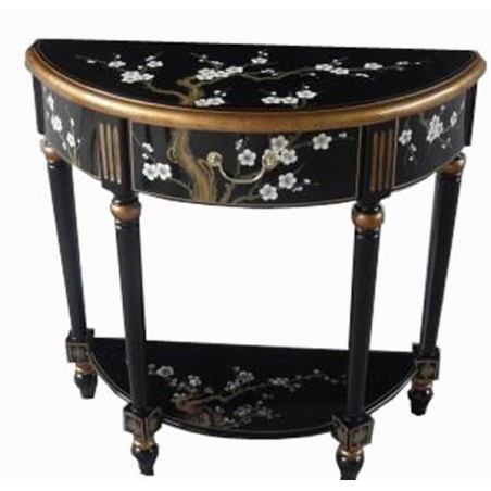 Console chinoise demi lune 