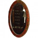 Mirror chinese oval