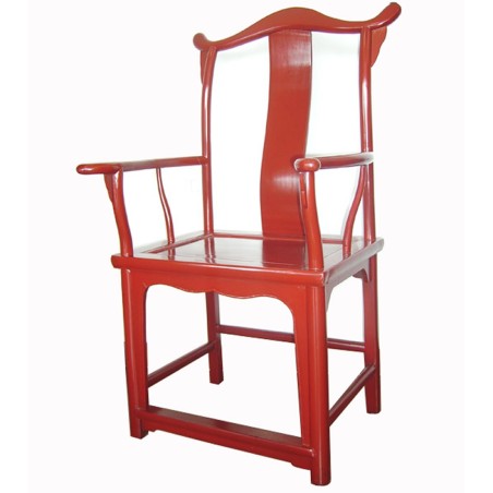 Fauteuil chinois en bonnet de lettré