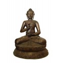 Statue bouddha en bronze.