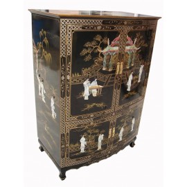 Furniture chinese tv lacquered