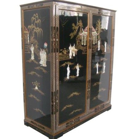 Armoire chinoise laquée 