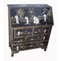 Secretary scriban chinese lacquered 