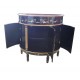 Meuble chinois d'appoint demi-lune
