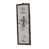 Tableau chinois incrustation geisha