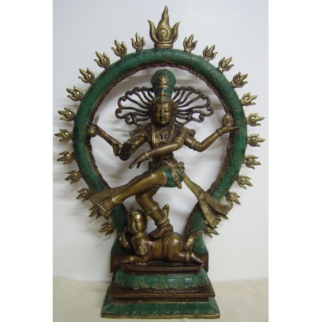 Statue de Nataraja en bronze