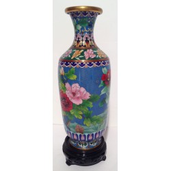Vase cloisonné de Chine