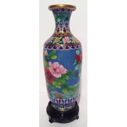 Vase cloisonné de Chine