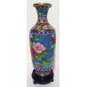 Vase cloisonné de Chine
