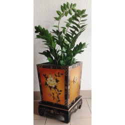 Cache pot lacquered vietnamese