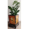 Cache pot lacquered vietnamese