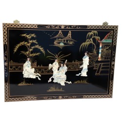 Tableau vietnamien incrusté