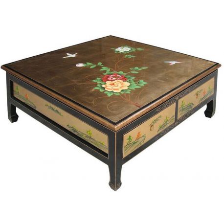 Living room Table chinese square